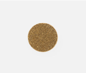 Aria Gold Round Coasters