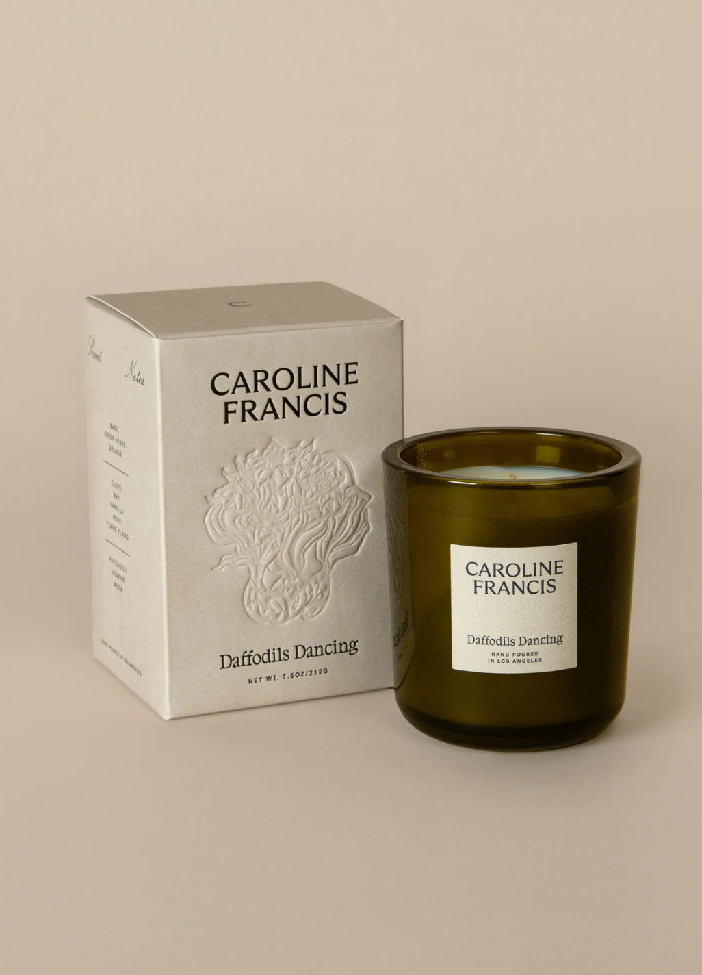 Daffodils Dancing Candle