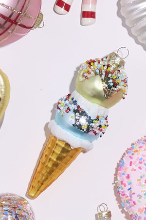 Ice Cream Ornament
