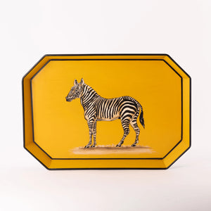 Zebra Iron Tray