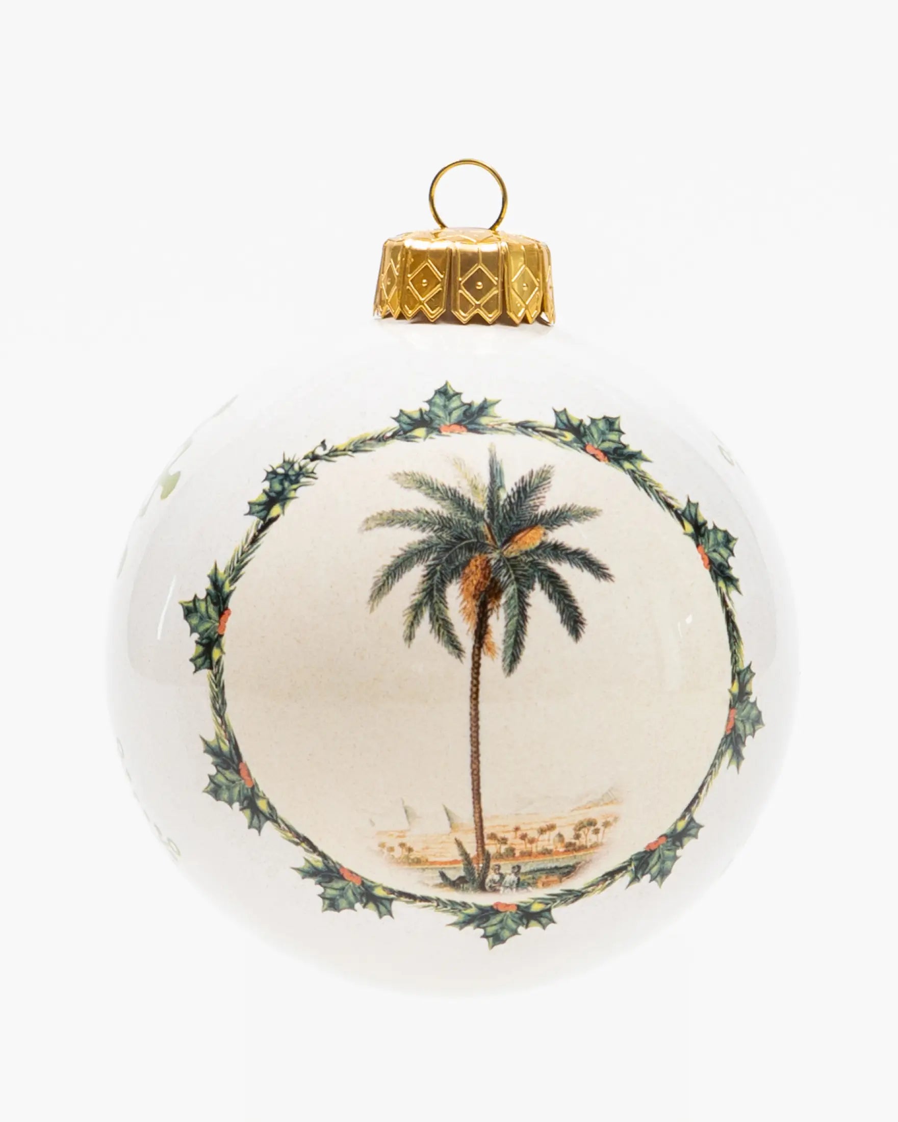 Palm Tree Christmas Ball