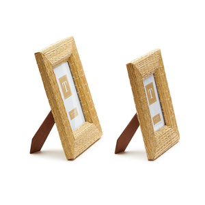 Woven Reeds Cane Photo Frames