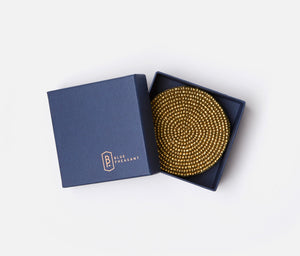 Aria Gold Round Coasters