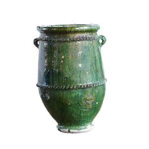 Tamegroute Handle Pot Green