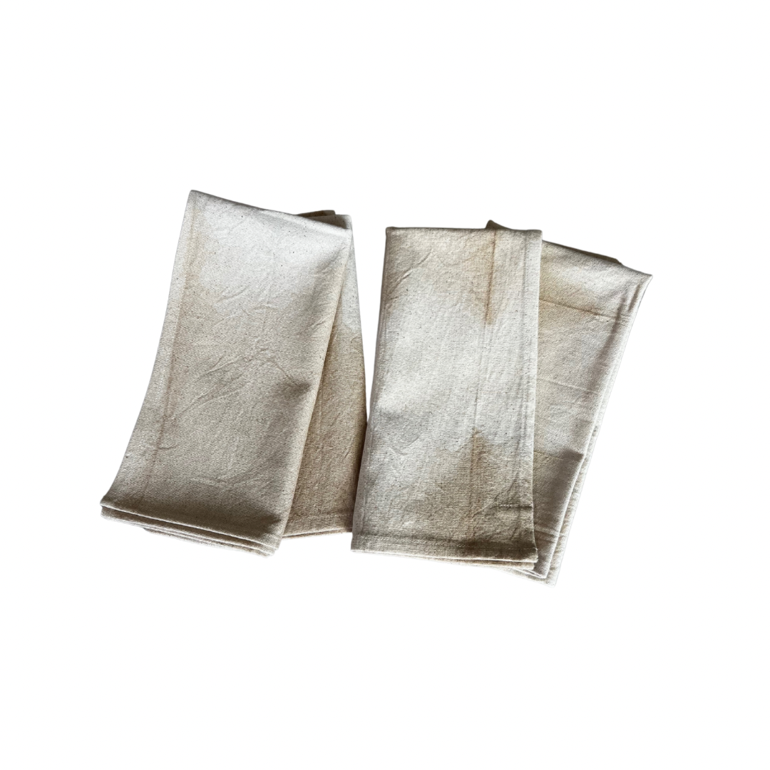 Beige Tie Dye Napkin S/4