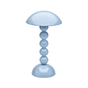 Pale Denim Lacquer Rechargeable Bobbin Lamp