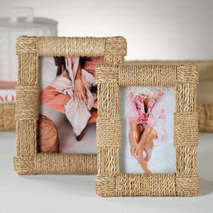 Abaca Rope Photo Frame