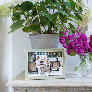 Sage Enamel Frame