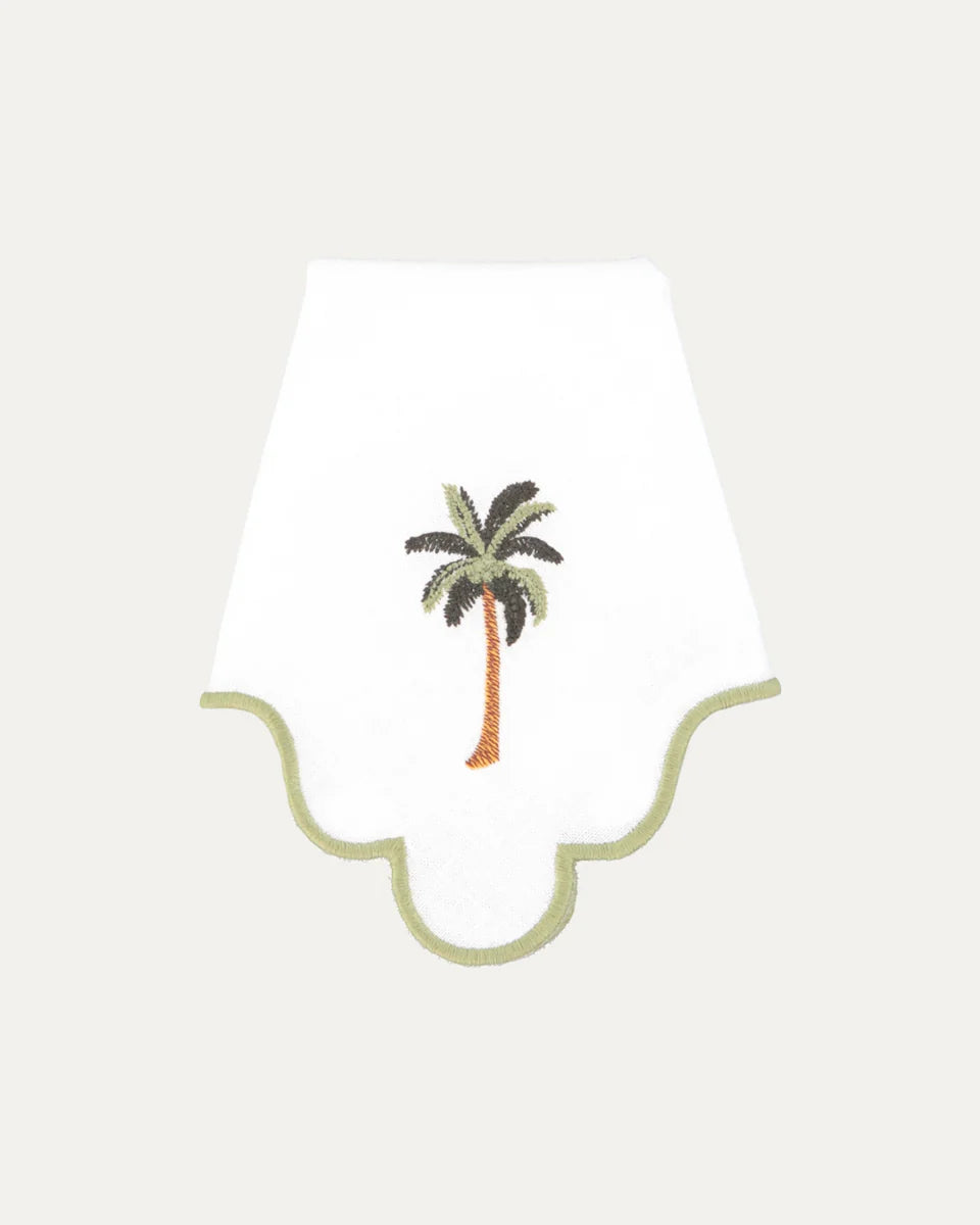 Ondulado Palm Tree Napkin S/4
