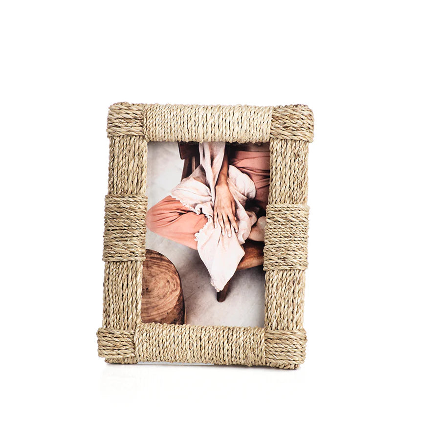 Abaca Rope Photo Frame