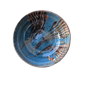 Marbleized Blue Bowl Small
