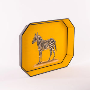 Zebra Iron Tray