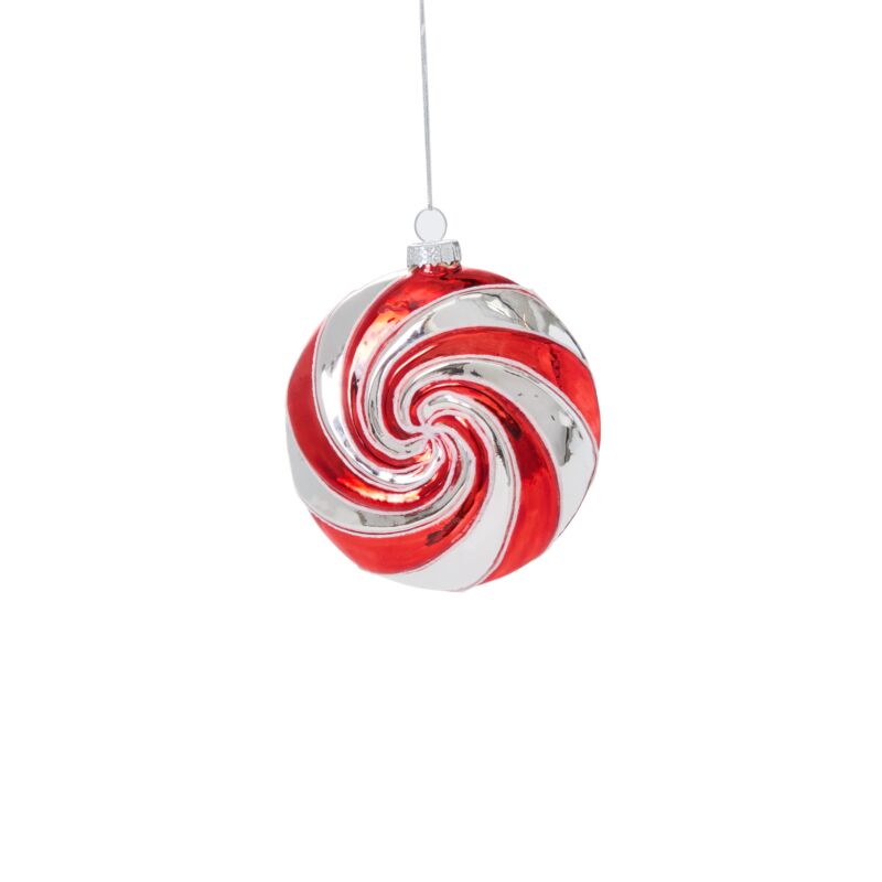 Peppermint Swirl Ornament