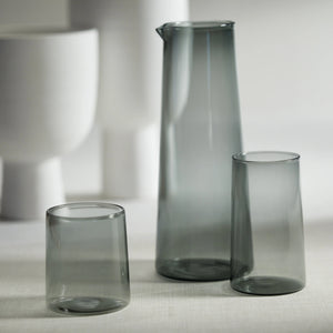 Smoke Glass Pitcher