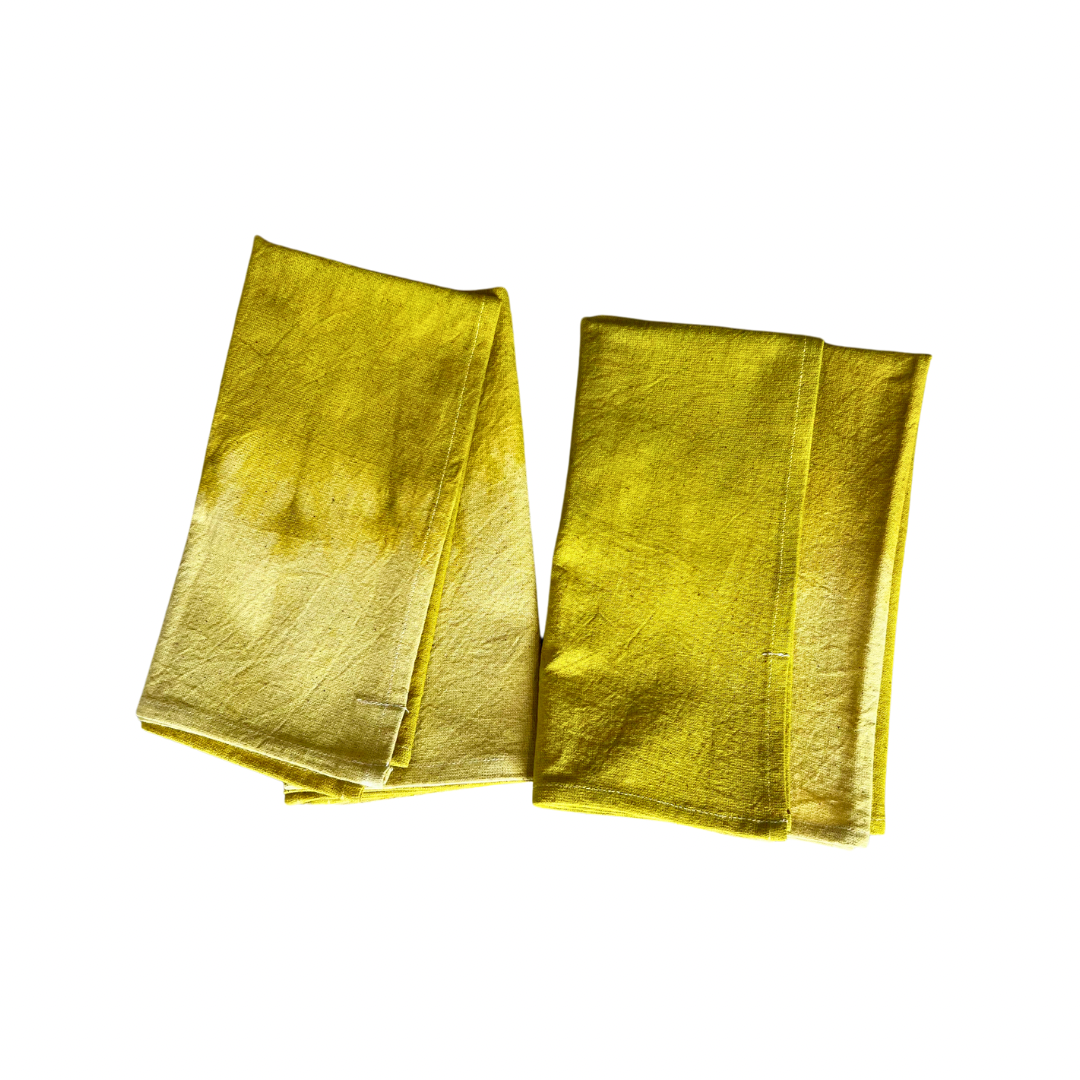 Green Chatré Tie Dye Napkin S/4