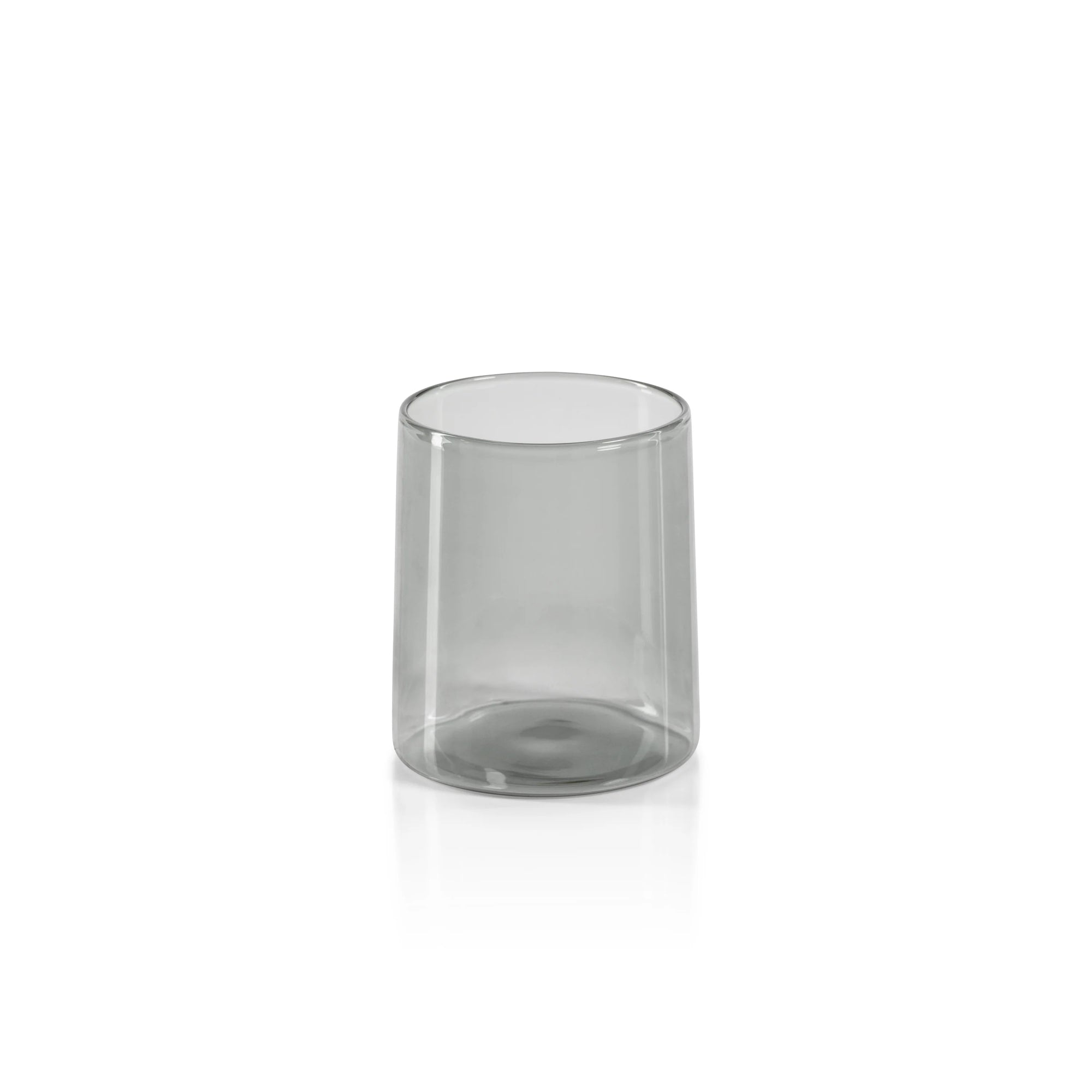 Smoke Glass Tumbler S/2