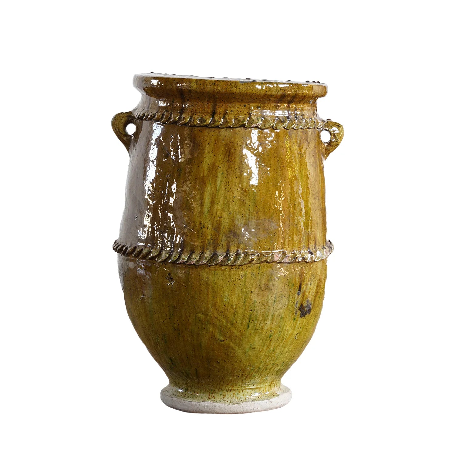 Tamegroute Handle Pot Mustard