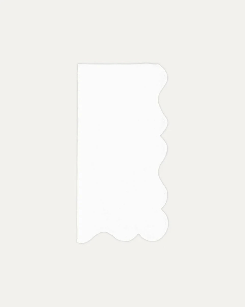 Ondulado Napkin White S/4