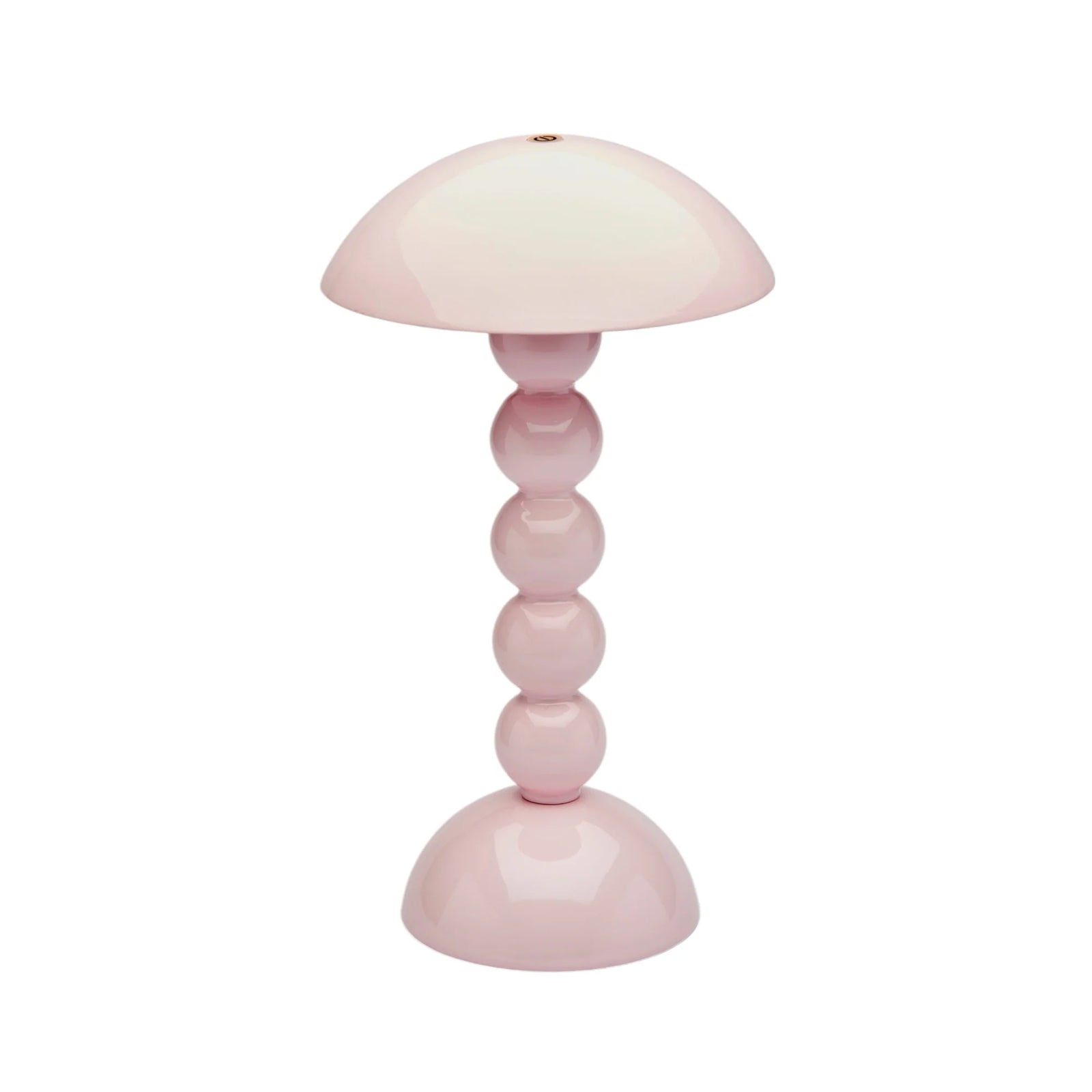 Pale Pink Lacquer Rechargeable Bobbin Lamp