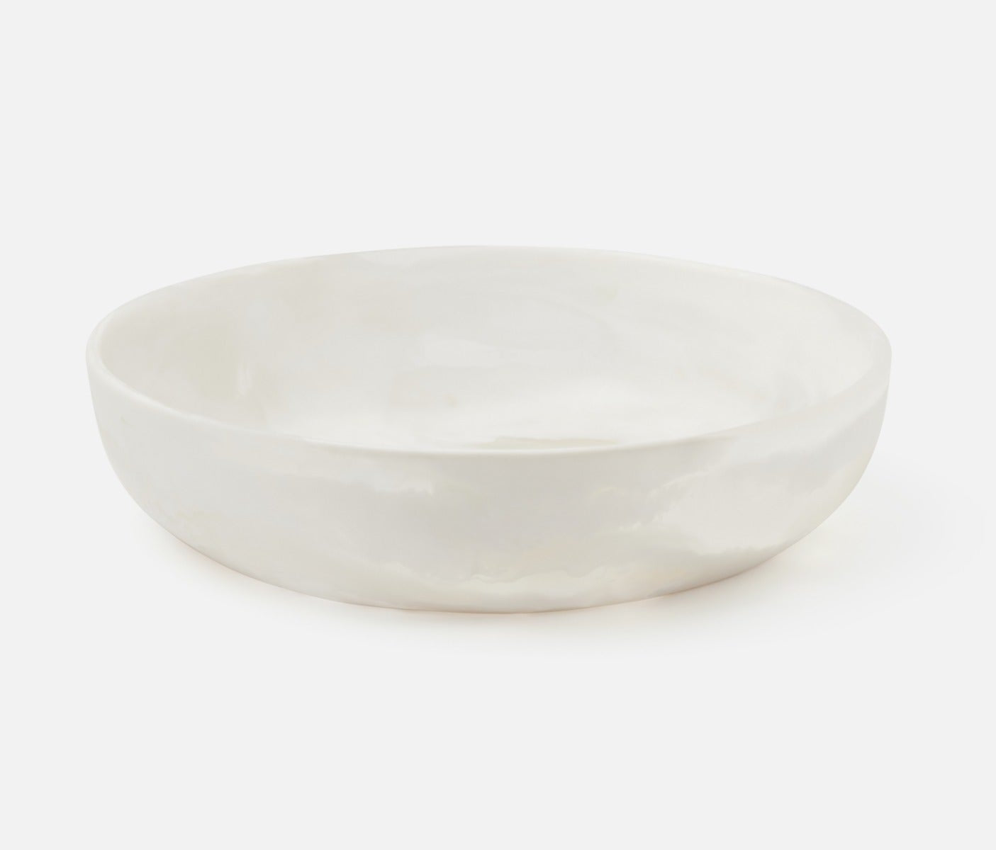 Hugo White Serving Bowl