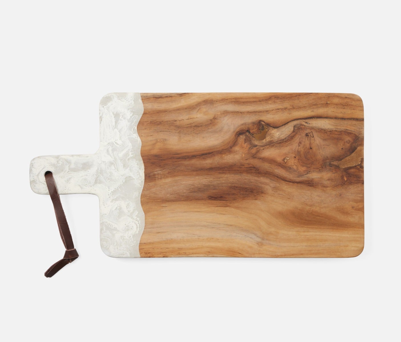 Austin White Serving Board